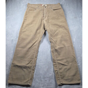 Levi's 569 Men's Corduroy Pants 36x30 Beige Vintage Loose Straight Cotton Skate